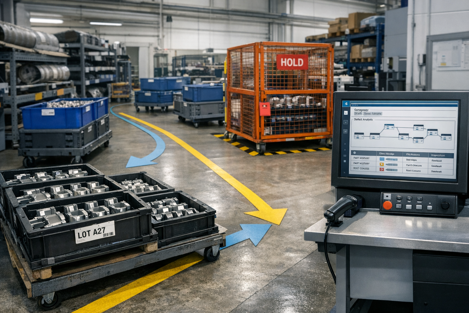 How MES Accelerates Root Cause Analysis in Aerospace Scrap and Rework