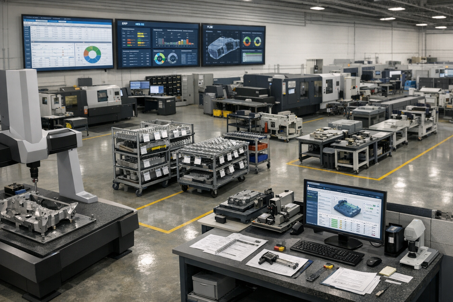 Integrating AS9102 Software with ERP, MES, PLM, and QMS in Aerospace