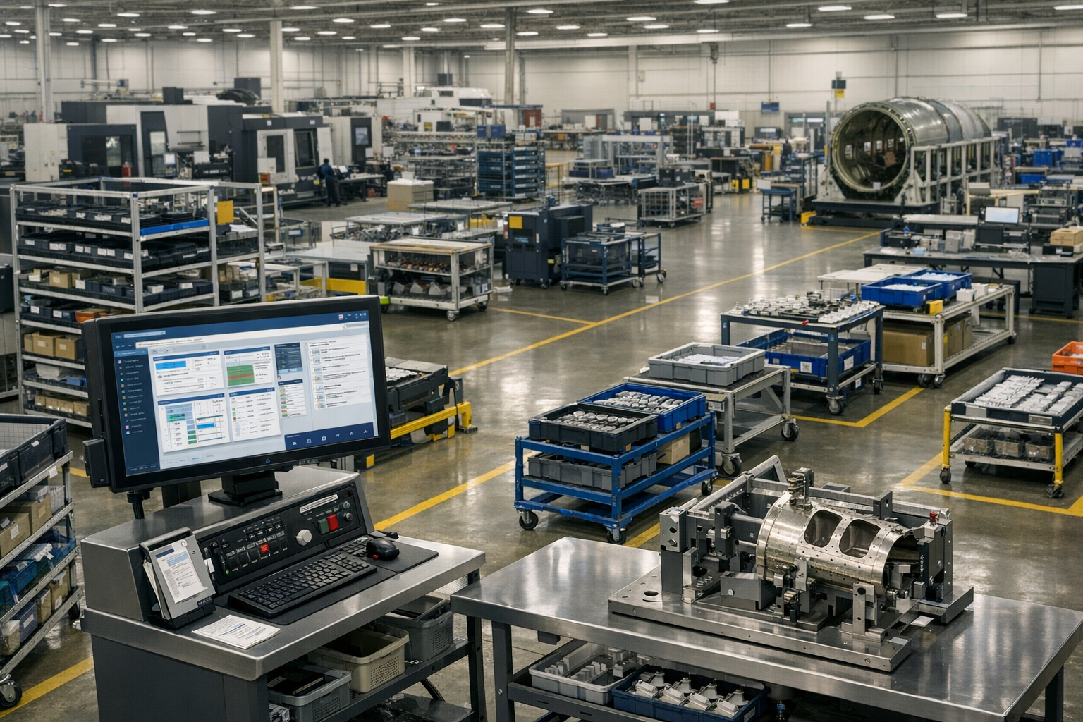 Designing a Digital Manufacturing Architecture for Aerospace Execution